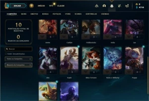 Conta prata 2 com 22 Champs e 5 Skins - League of Legends LOL