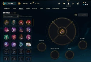 Conta prata 2 com 22 Champs e 5 Skins - League of Legends LOL