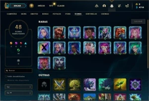Conta prata 2 com 22 Champs e 5 Skins - League of Legends LOL