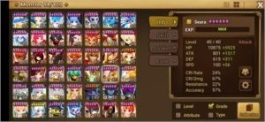 #362 Gurkha Seara Triton Anavel Alicia - Summoners War