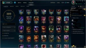 Conta league of legends diamante 4 todos champs barato LOL