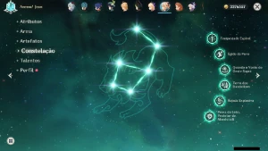 GENSHIN IMPACT - AR59, 18 Personagens T5 + 5 Armas T5