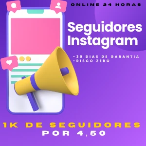 Seguidores Instagram - Redes Sociais