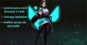 CONTA SMURF VALORANT PRONTA PARA O COMPETITIVO