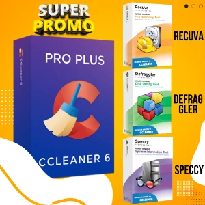 Ccleaner Pro V6 +Bônus - Softwares e Licenças