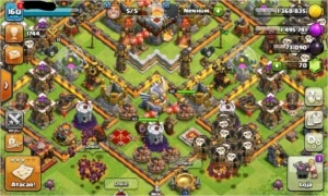 Cv11 semi full - Clash of Clans