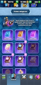 Conta LVL 14 Clash Royale 5 anos