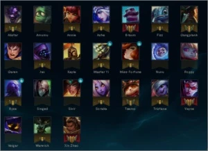 Conta 24 campeões 2 skins 3 runepages unranked - League of Legends LOL