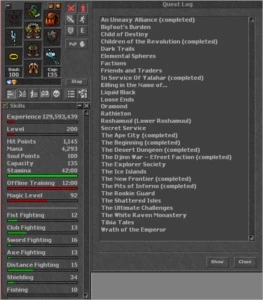 ED LVL 200, ML 92 (BELLONA - PVP) - Tibia