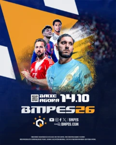 Patch Bm Pes 2026 Para Pes 2021 (Pc) + Jogo