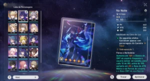 Honkai Star Rail - Seele + Na Noite + Bronya + Gepard + Yanq - Honkai: Star Rail