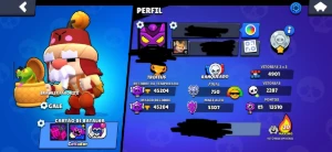 Conta Brawl Stars Com Skins Muito Raras!