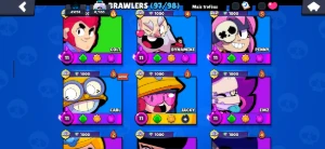 Conta Brawl Stars Com Skins Muito Raras!