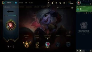 Conta lol OURO 4, 75% DE WR. WIN RATE EXTREMO - League of Legends