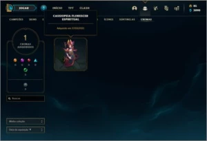 Conta DIAMANTE 1 com 5 skins e 34 champs - League of Legends LOL