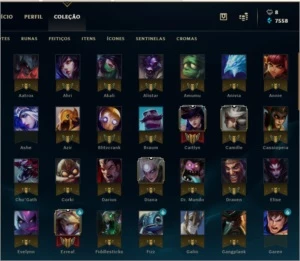 Vendo conta platina lol +100 champ e 30 skins - Magic The Gathering