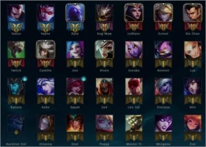 Conta diamante 1 Quase todos os campeoes, muitas skins! - League of Legends LOL