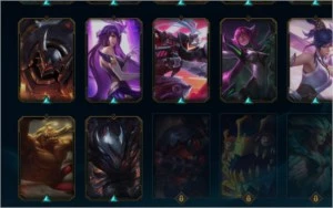 Conta diamante 1 Quase todos os campeoes, muitas skins! - League of Legends LOL