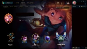 Conta diamante 1 Quase todos os campeoes, muitas skins! - League of Legends LOL