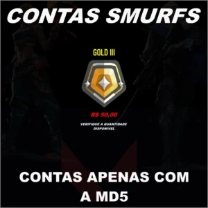 CONTAS SMURFS PRONTAS PARA VOCÊ! - Valorant