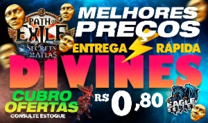 [MELHOR PREÇO]Path of Exile 1 - Poe 1 - Chaos / Divine