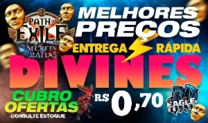 [MELHOR PREÇO]Path of Exile 1 - Poe 1 - Chaos / Divine