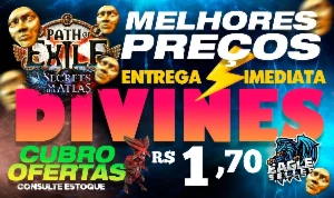 [MELHOR PREÇO]Path of Exile 1 - Poe 1 - Chaos / Divine