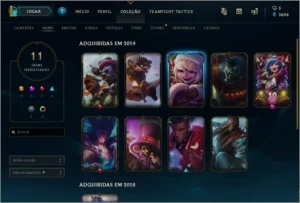 Diamanate 3 - 34 Champions 11 Skins (Rakan Guardião Estelar) - League of Legends LOL