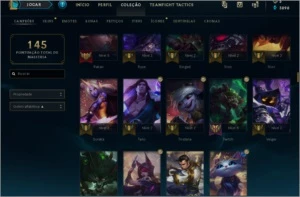 Diamanate 3 - 34 Champions 11 Skins (Rakan Guardião Estelar) - League of Legends LOL