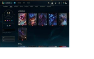 conta lol - League of Legends