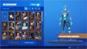 conta de fortnite