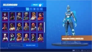 conta de fortnite