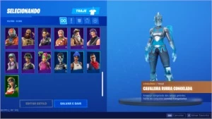 conta de fortnite