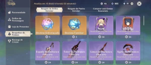 Conta Genshim AR56- 16K Gemas, Raiden,Nahida,kazuha,Yelan... - Genshin Impact