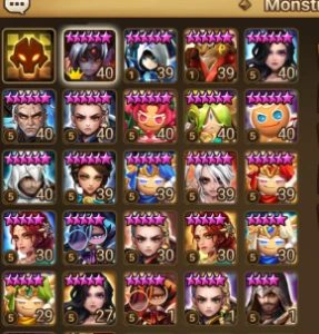 Conta Global Mid-Late Com Ld 5* - Summoners War