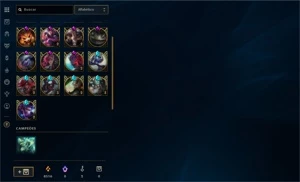 CONTA OURO 4 COM 105 SKINS - League of Legends LOL