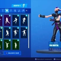 CONTA DE FORTNITE COM SKINS DO PASSE 2+