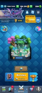 conta clash royale arena 18 upada