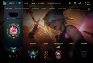 Conta LoL Platina IV LVL 333, com passe do evento, 227 skins - League of Legends