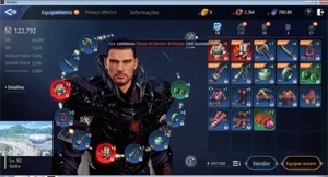 CONTA MIR4, GUERREIRO LEVEL 92, 122K DE POWER REAL PVP