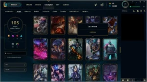 CONTA PRATA 1 - League of Legends LOL