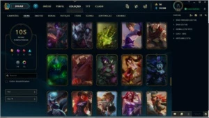 CONTA PRATA 1 - League of Legends LOL