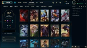 CONTA PRATA 1 - League of Legends LOL