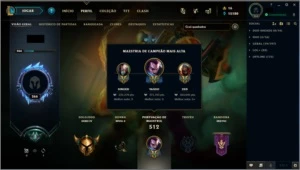 CONTA PRATA 1 - League of Legends LOL