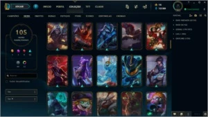 CONTA PRATA 1 - League of Legends LOL