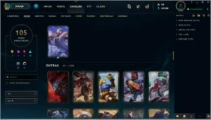 CONTA PRATA 1 - League of Legends LOL