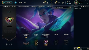 Conta Com Várias Skins (Yasuo Chefão, Qiyana True Damage+) - League of Legends LOL