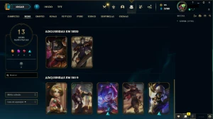 Conta Com Várias Skins (Yasuo Chefão, Qiyana True Damage+) - League of Legends LOL