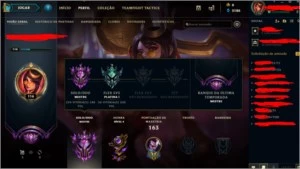 Conta League of Legends LOL