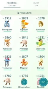 Conta Pokémon Go nível 30